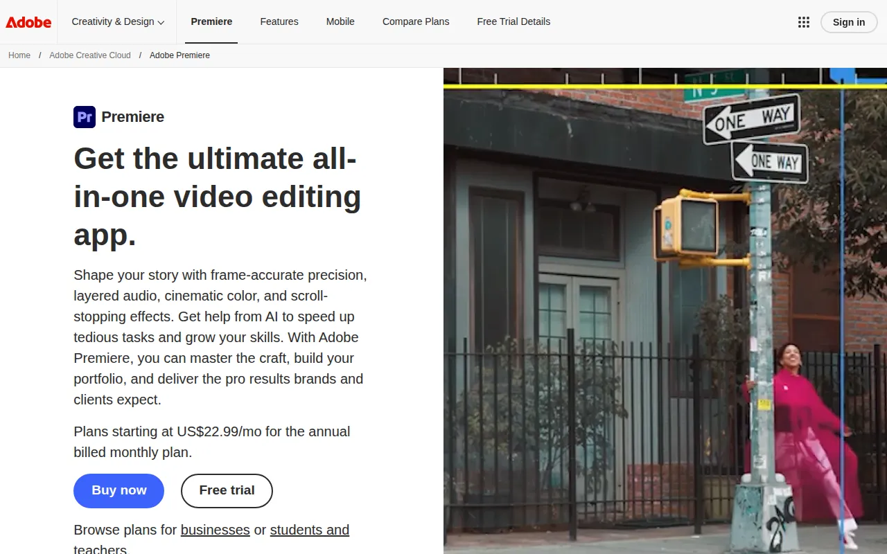 Adobe Premiere Pro feature image