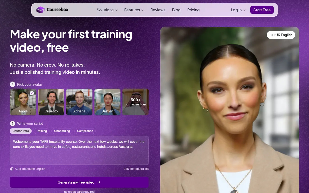 AI Video Course Generator by Coursebox feature image