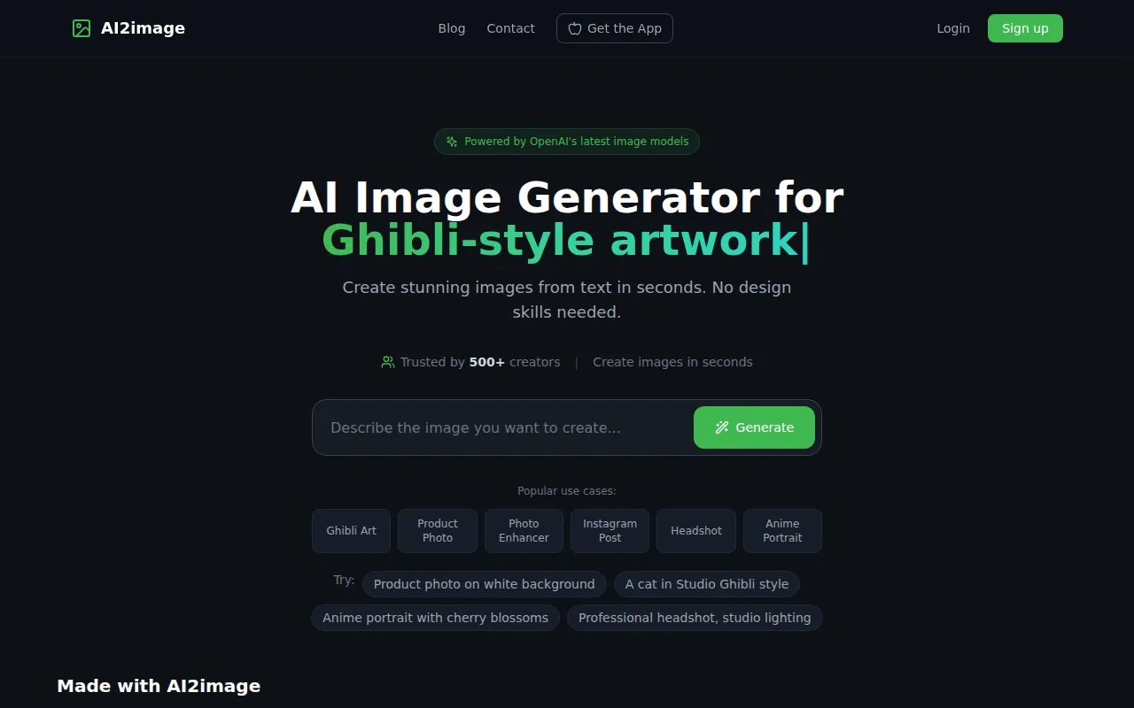 AI2image feature image