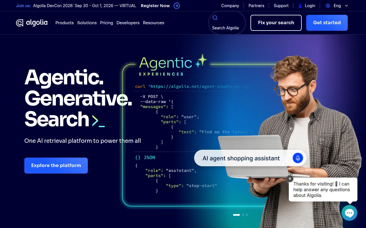 Algolia feature image
