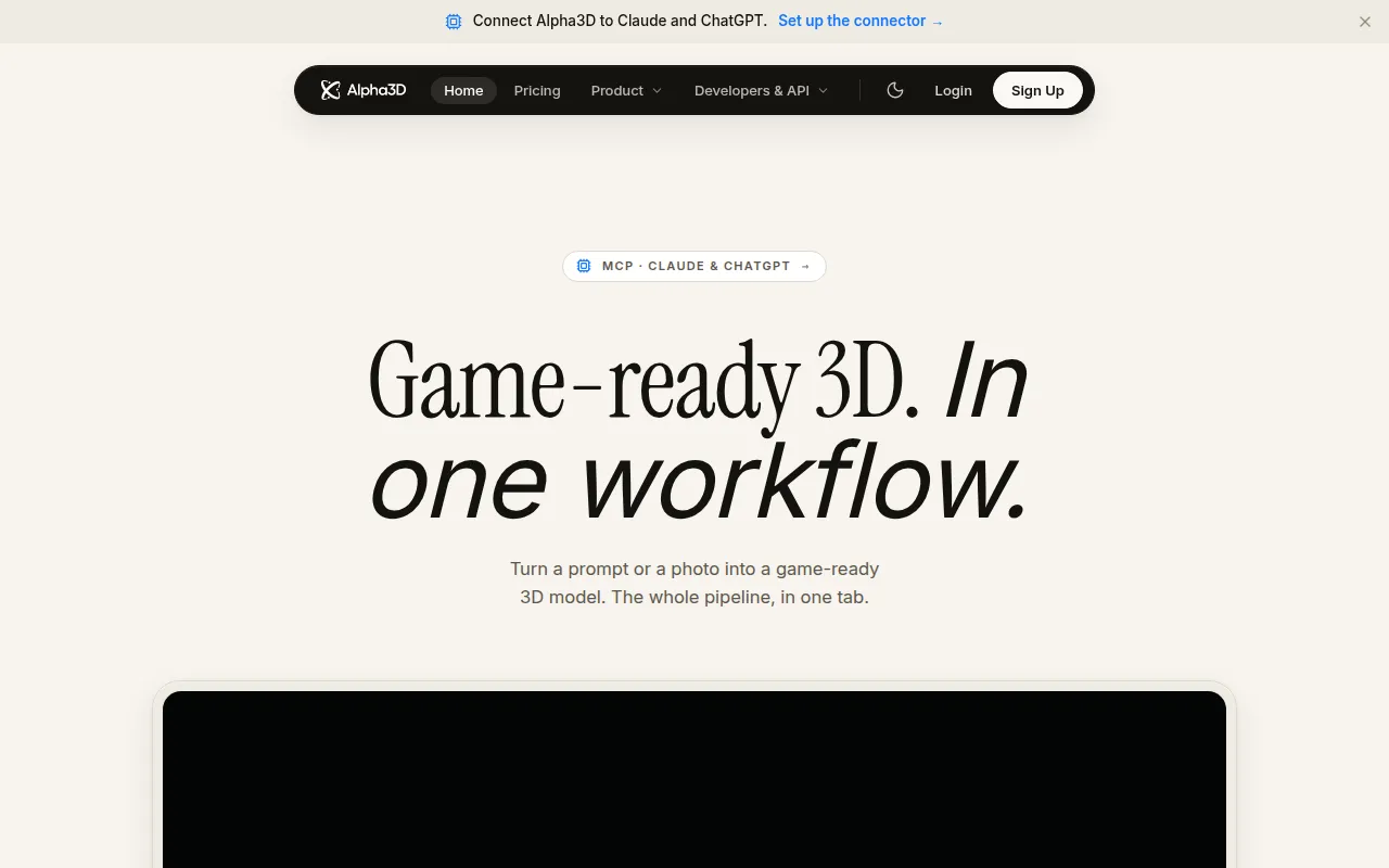 Alpha3D feature image