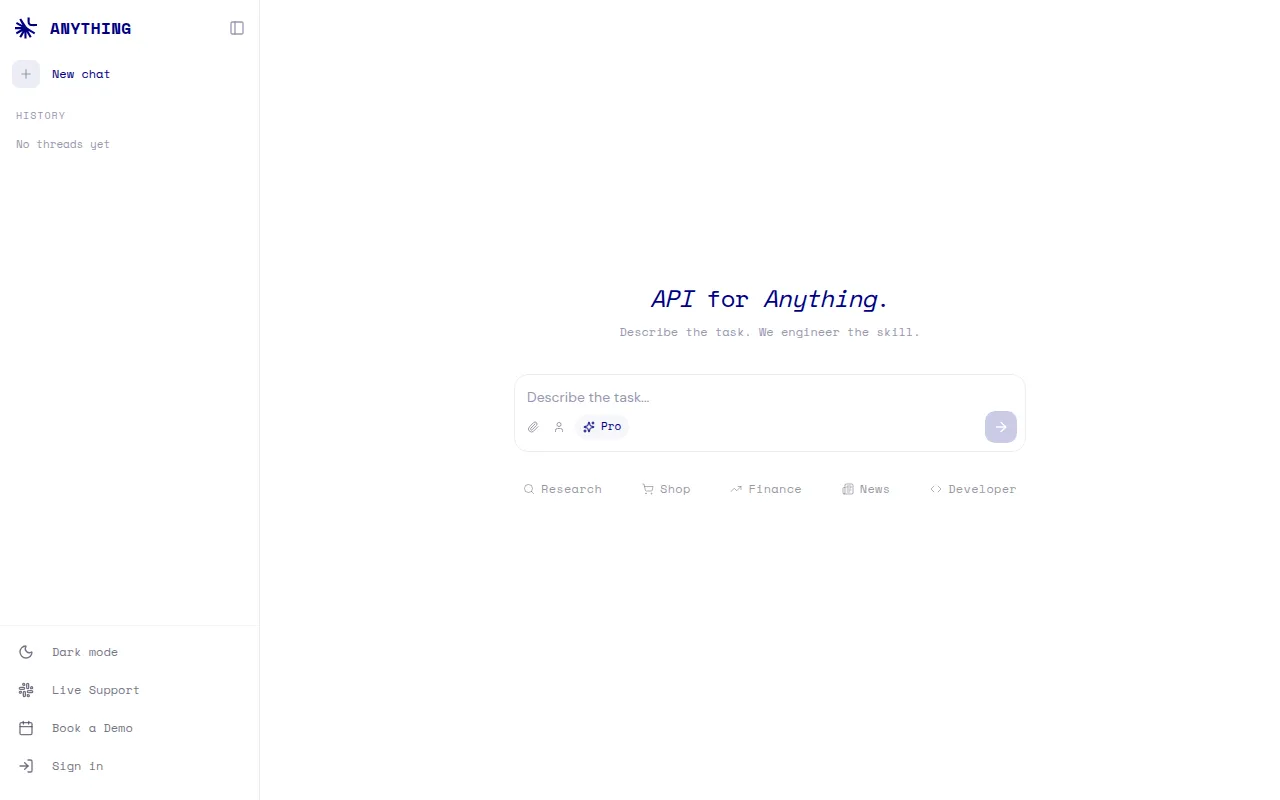 Anything API feature image