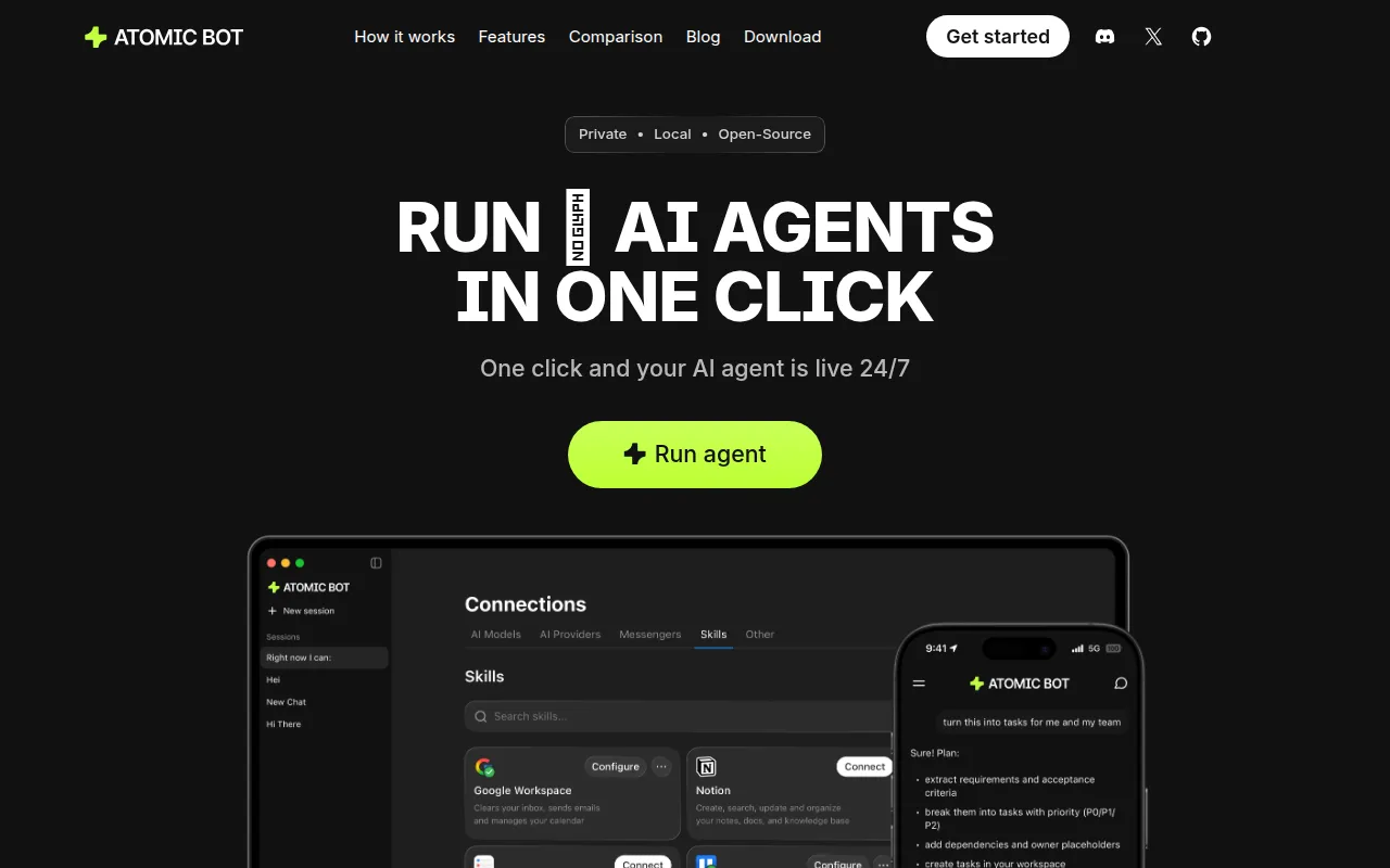 Atomic Bot feature image