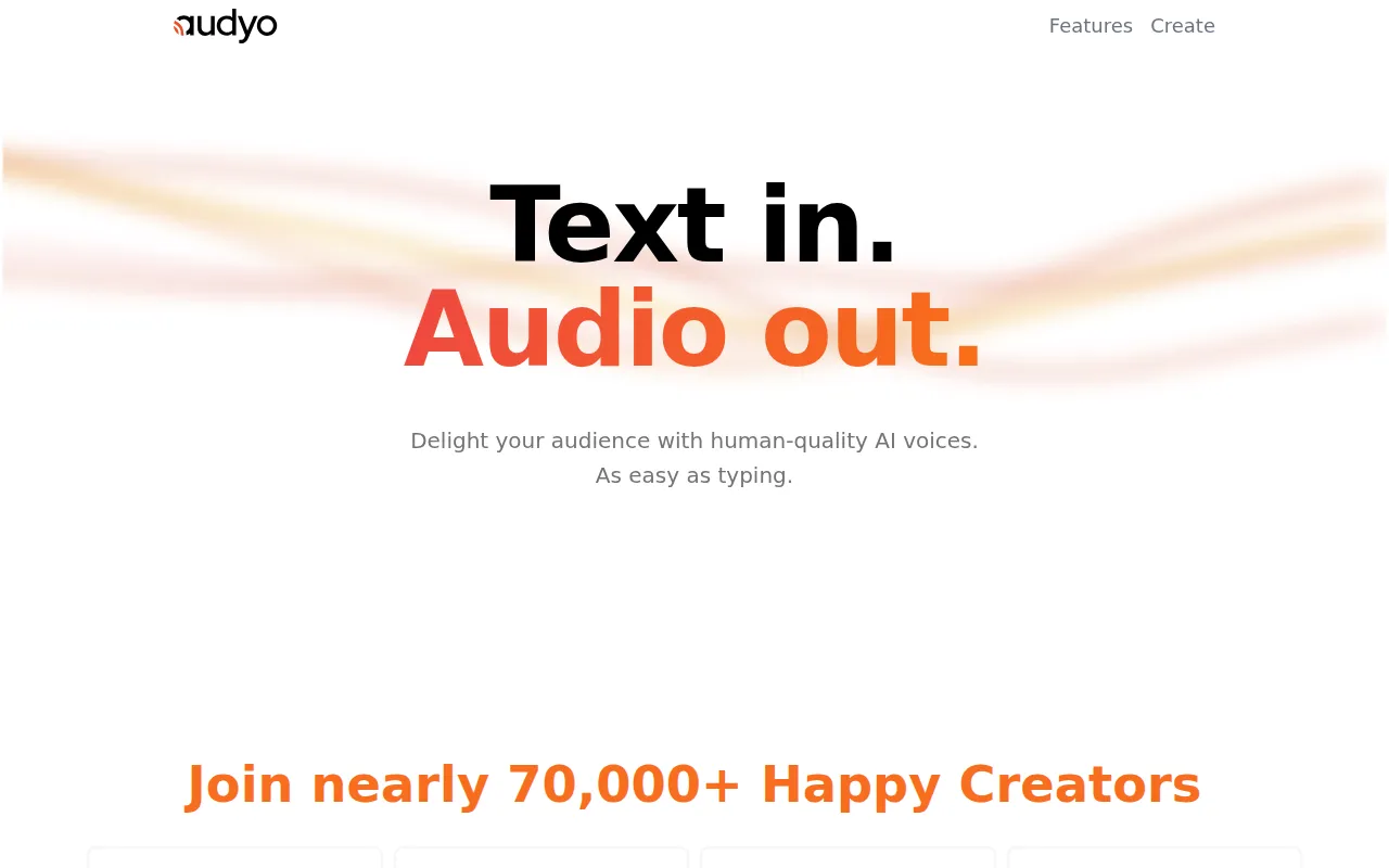 Audyo feature image