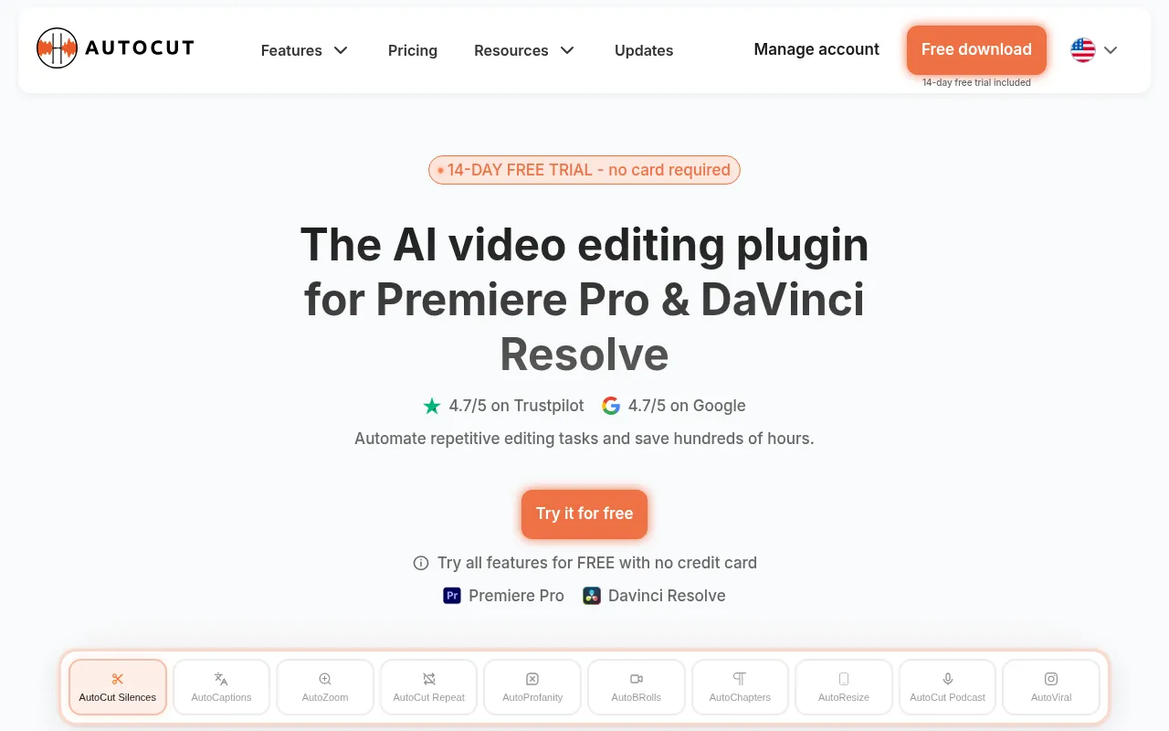 AutoCut feature image