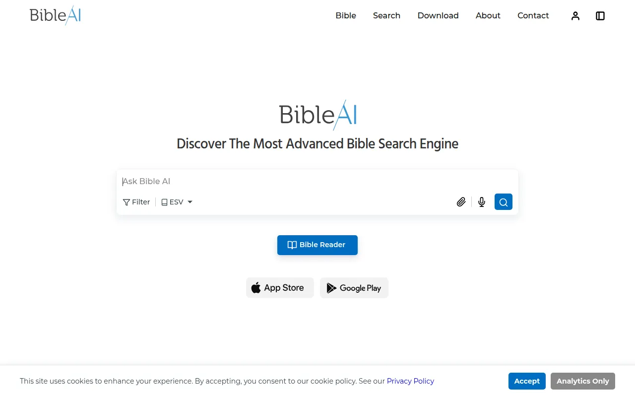 Bible AI feature image