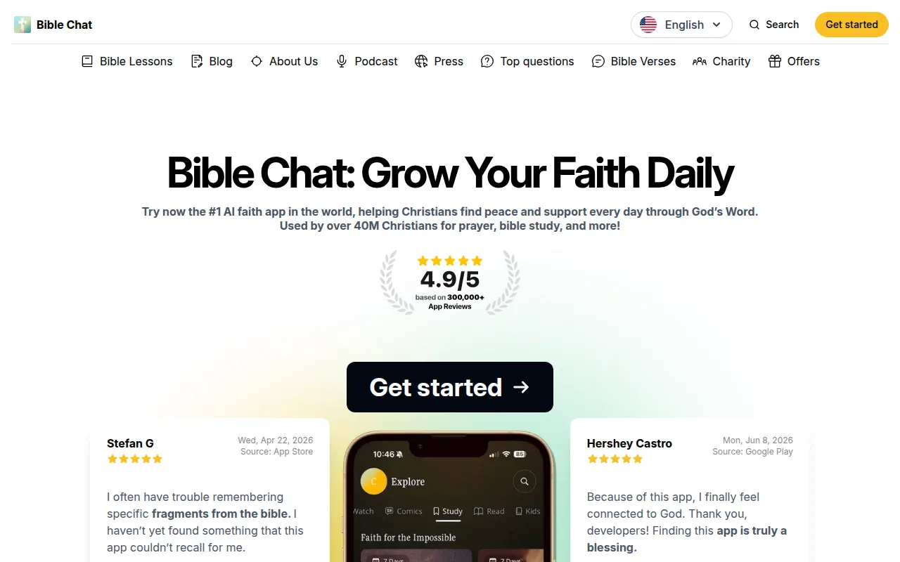 Bible Chat feature image