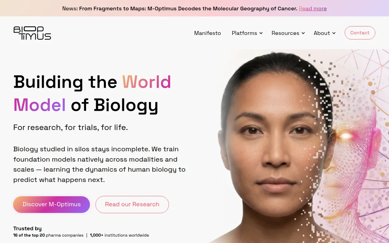 Bioptimus feature image