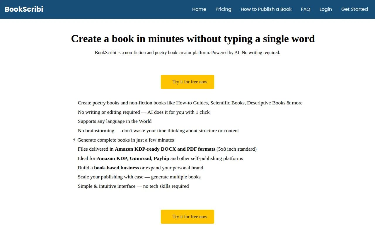 BookScribi feature image