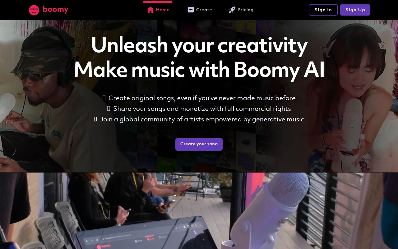 Boomy feature image