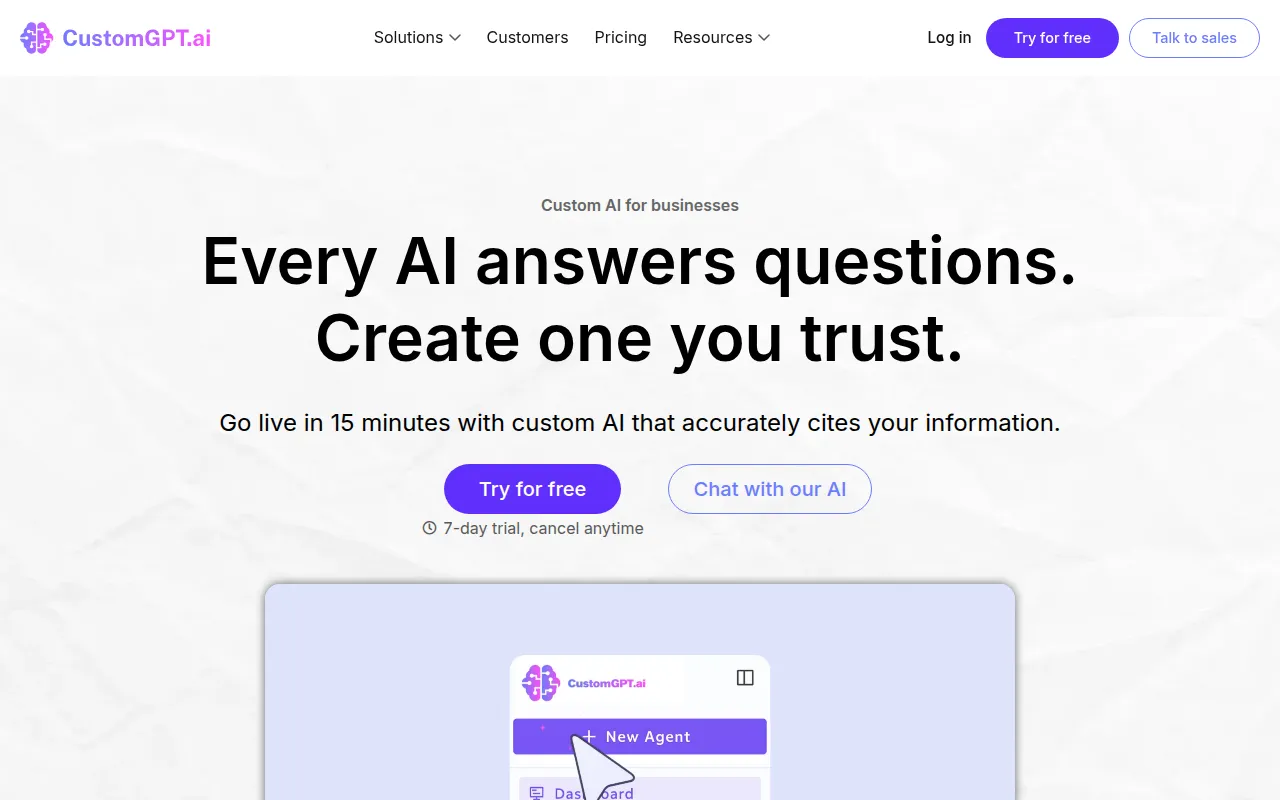 CustomGPT.ai feature image
