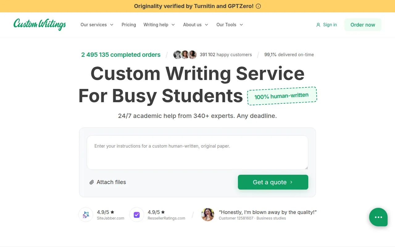 CustomWritings feature image