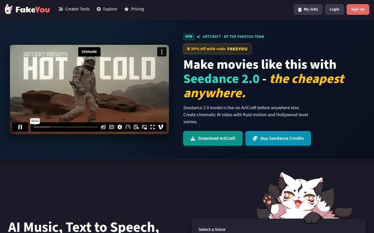 FakeYou feature image