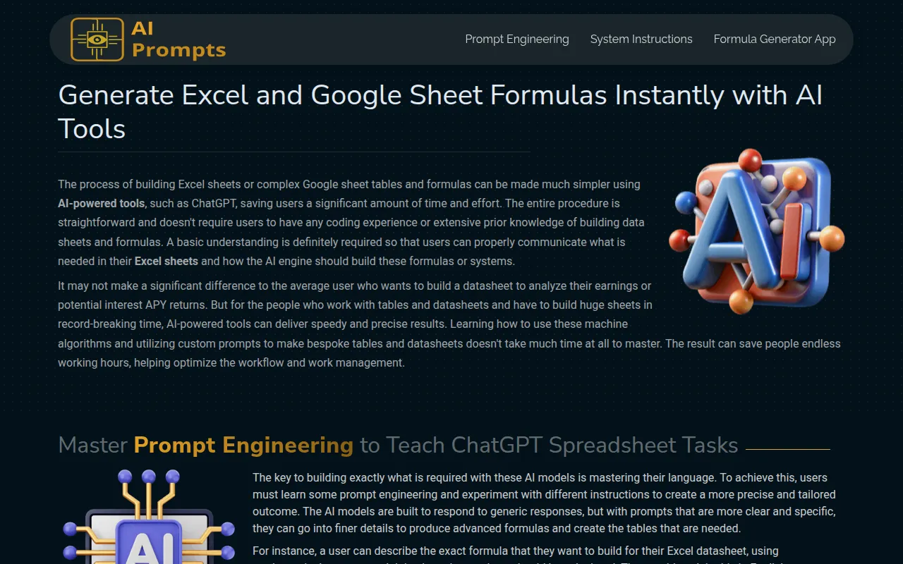Formula Generator feature image