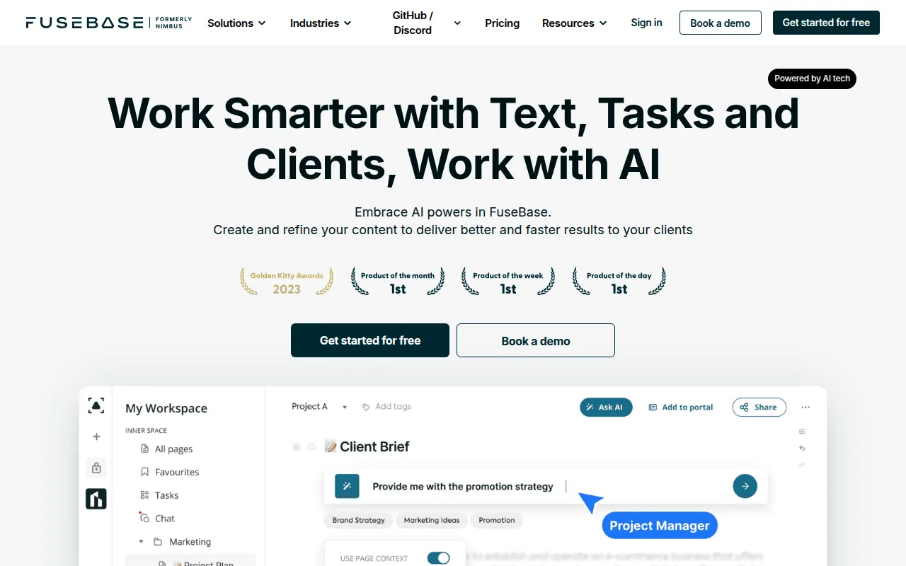 FuseBase AI feature image