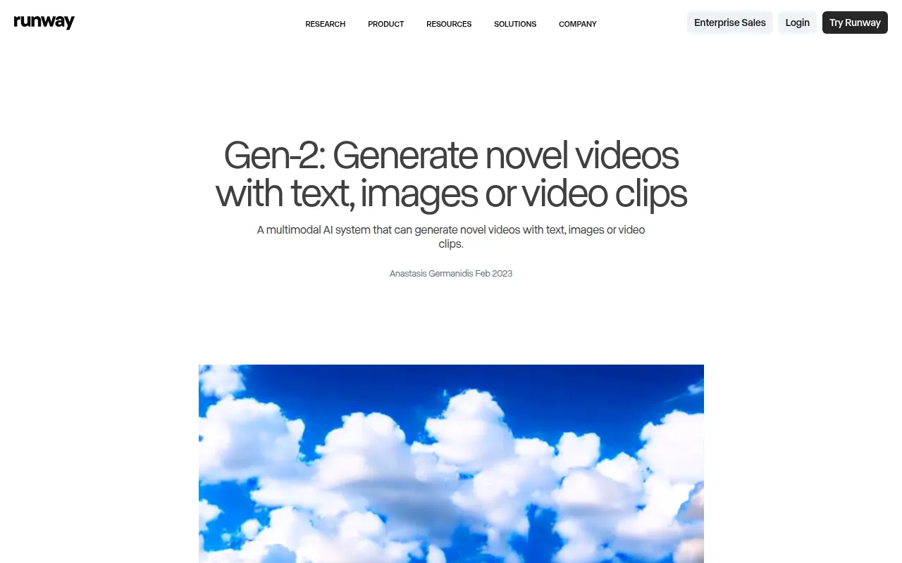 Gen-2 by Runway feature image