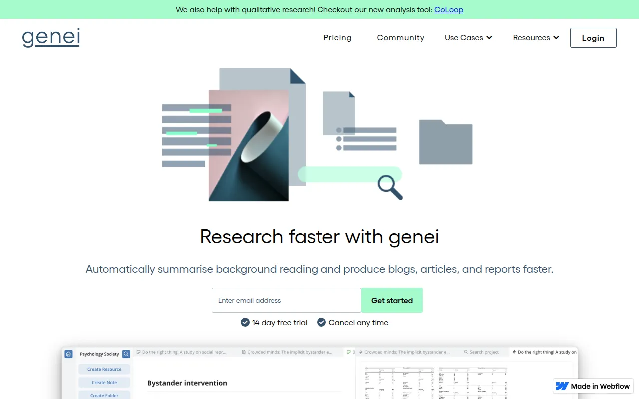 Genei feature image