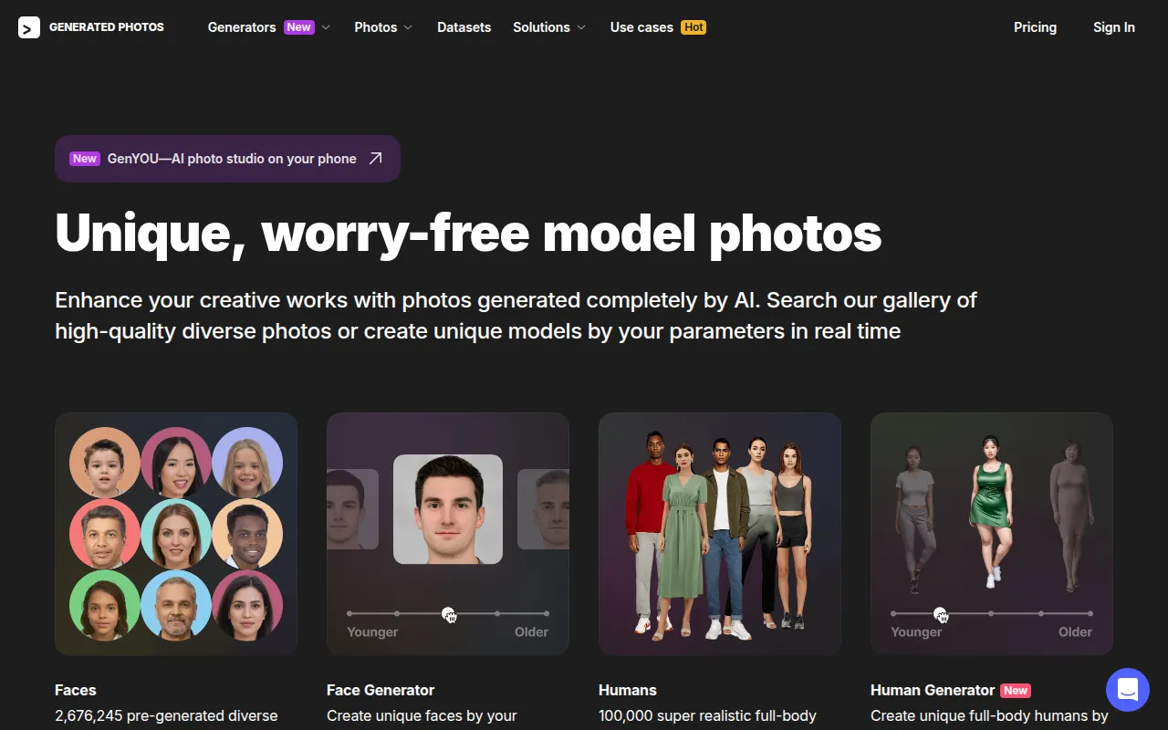 Generated Photos feature image