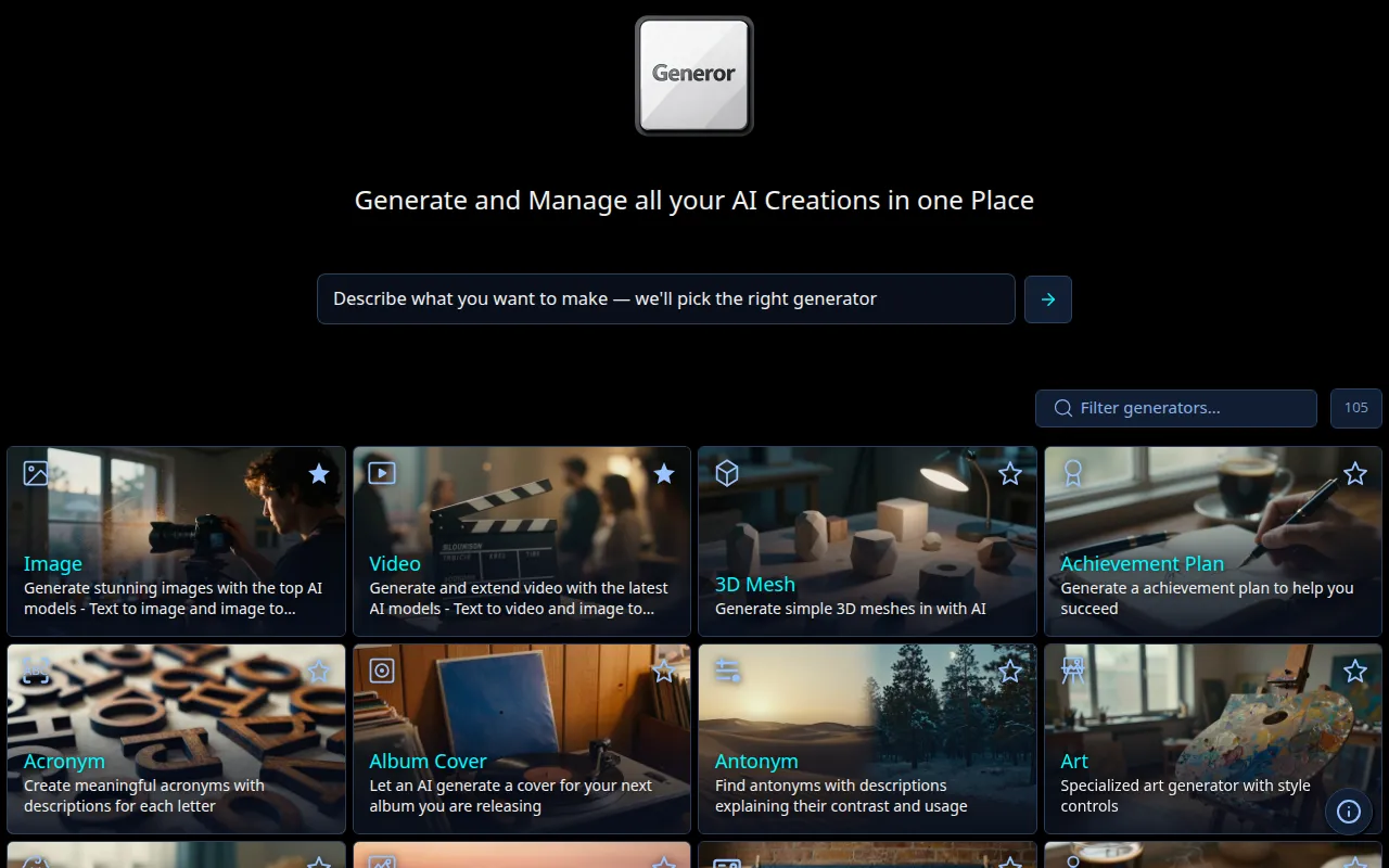 Generor feature image